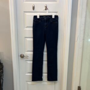 Old Navy Women's Dark Blue Straight Leg Jeans